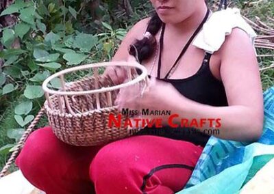 Weaving baskets