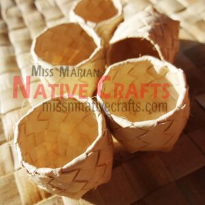 Mini Palm Leaf baskets