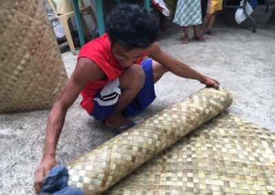 Cleaning of Lauhala Mats