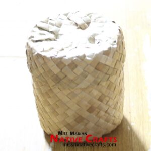 Lauhala Round Basket