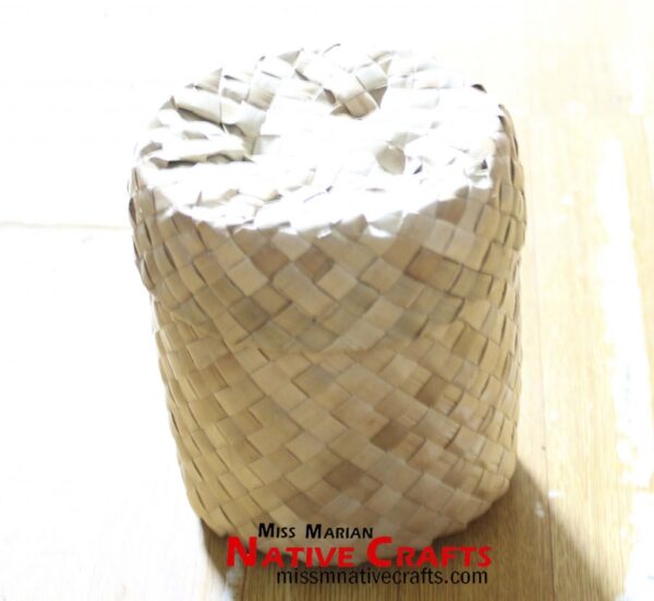 Lauhala Round Basket