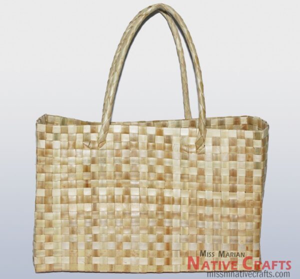 Lauhala Pandan Big Flax Kete Bags