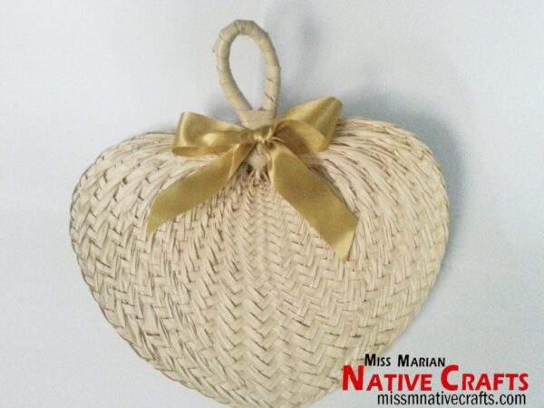 10-12 inches Medium Buri Palm Leaf Fans