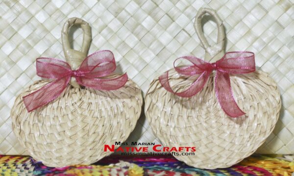 3-4 inches Mini Buri Palm Leaf Fans - Image 3