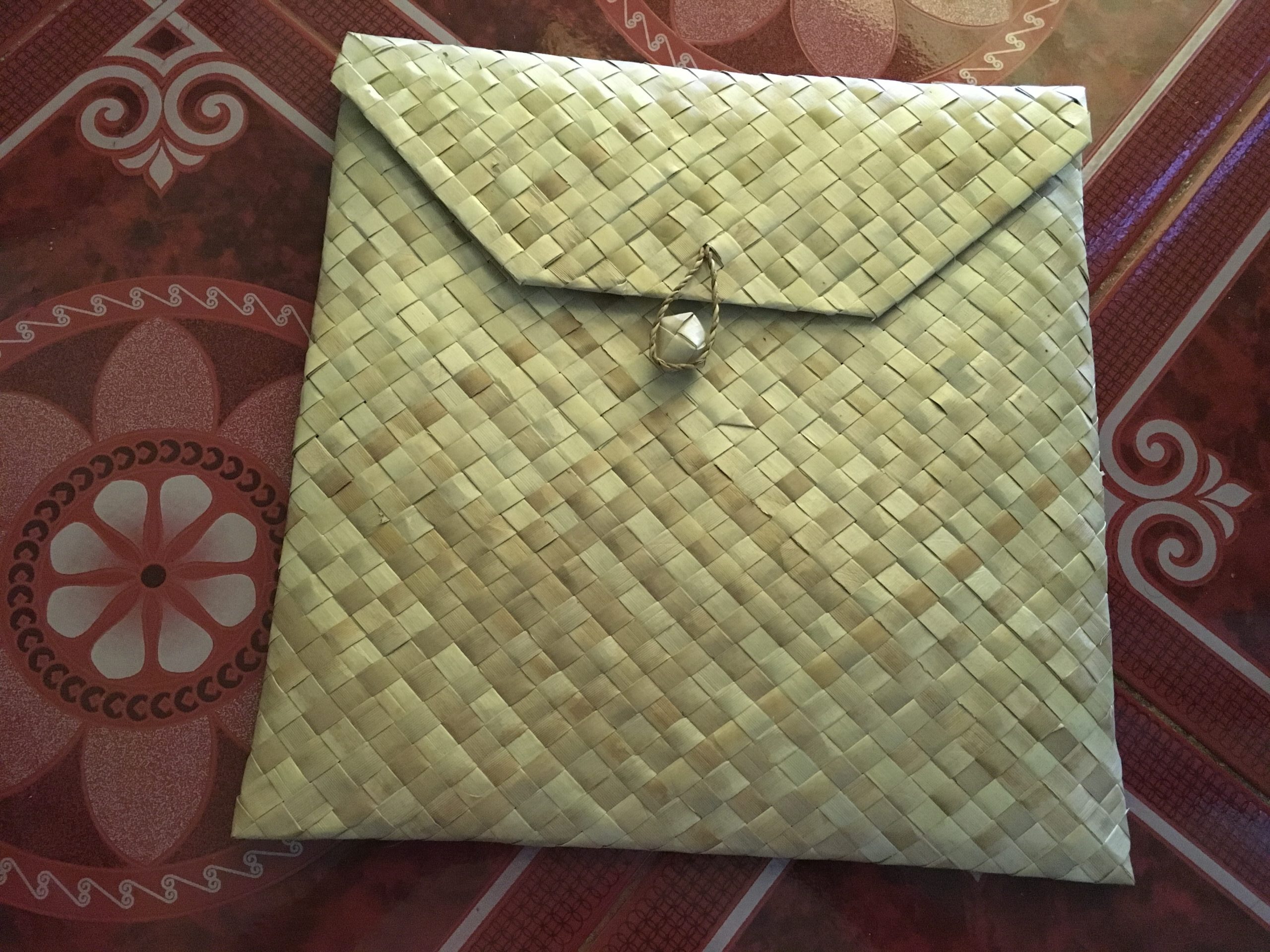 12x12 inches Lauhala (Pandan) Envelope, Eco-friendly - Lauhala Palm ...