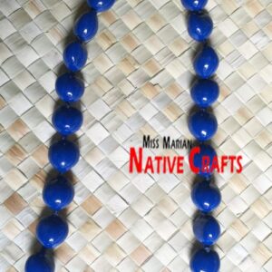 Dark Blue/ Navy Blue Kukui Leis