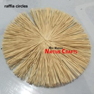 Raffia Rounds Bird Toys