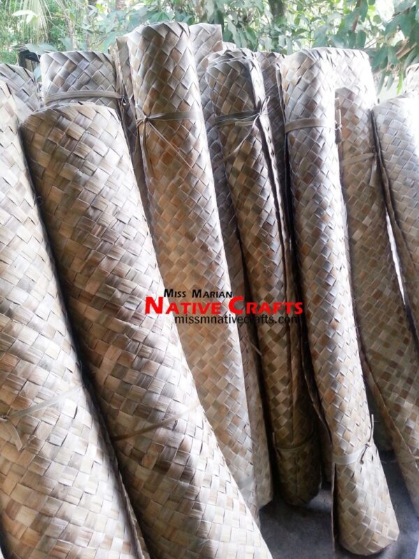 4 x 8 feet Lauhala Mats, 1 inch weave strip size