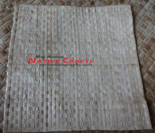 12 x 12" Buri Palm Leaf Placemat