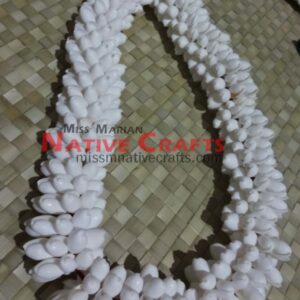 White Bubble Shell Necklaces / leis