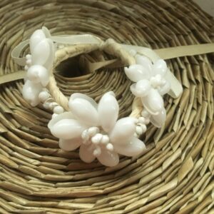 White Bubble Shells Banggles / bracelets