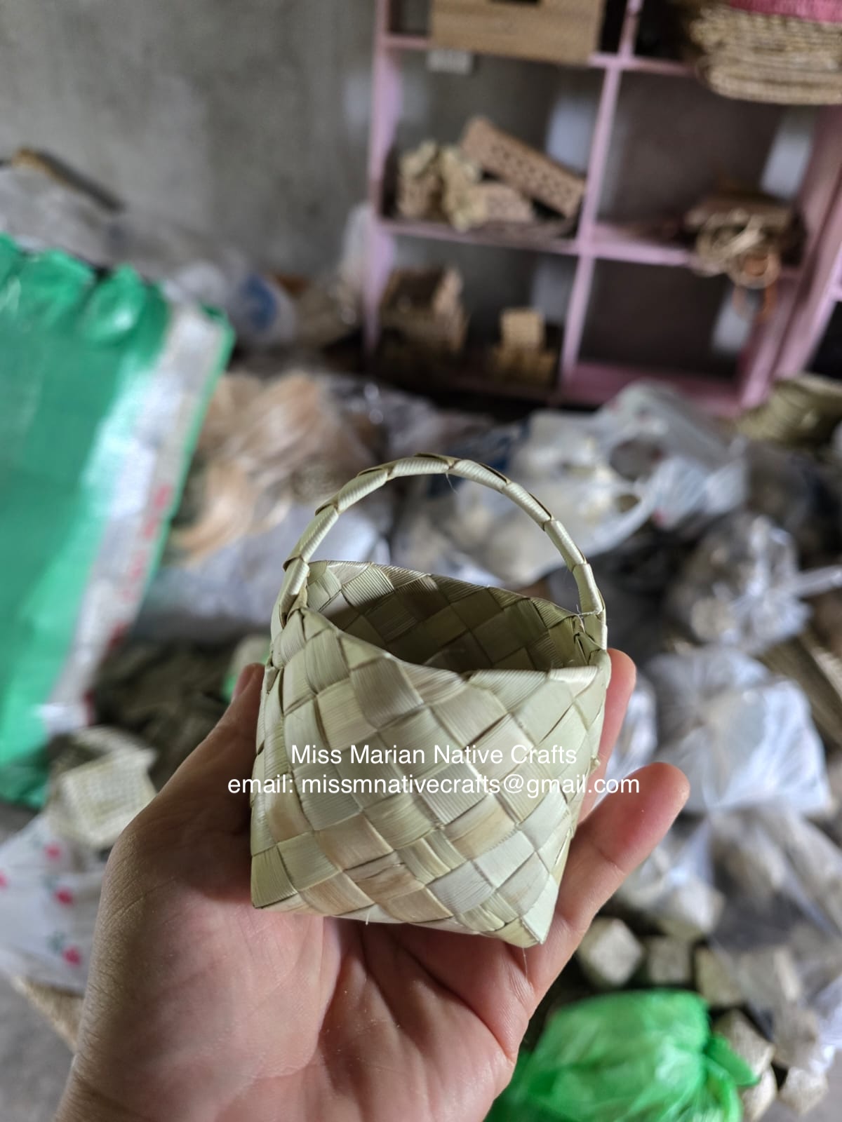 Lauhala Pandanus Baskets